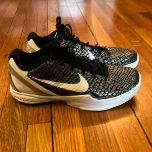 Men’s Nike Kobe VI 6 TB Black. Size 10.5. Used